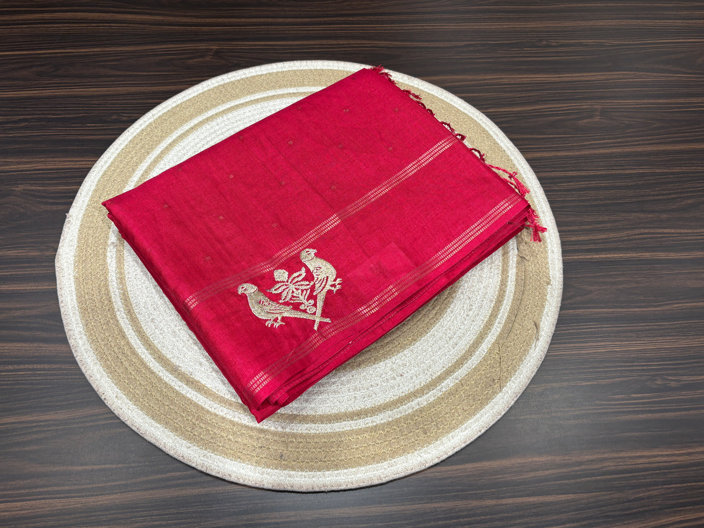 Soft tussar saree