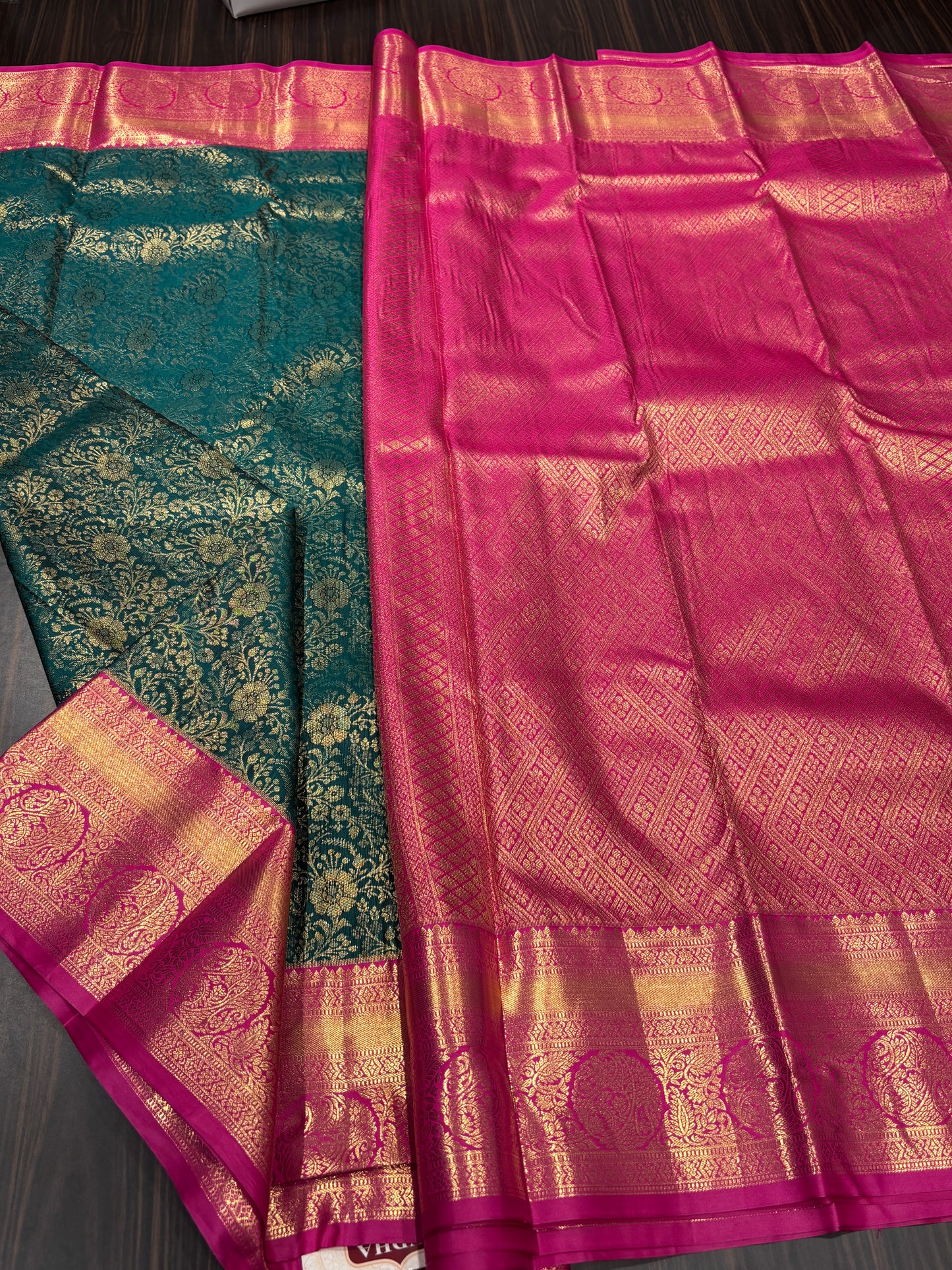 Semi Kanchipuram silk
