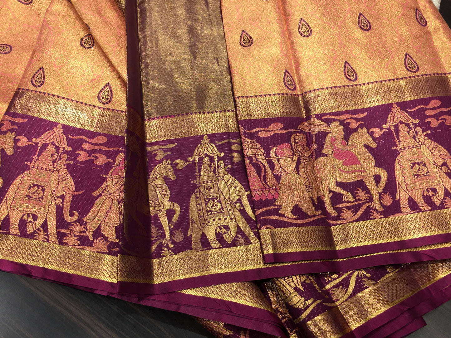 Semi Kanchipuram tissue