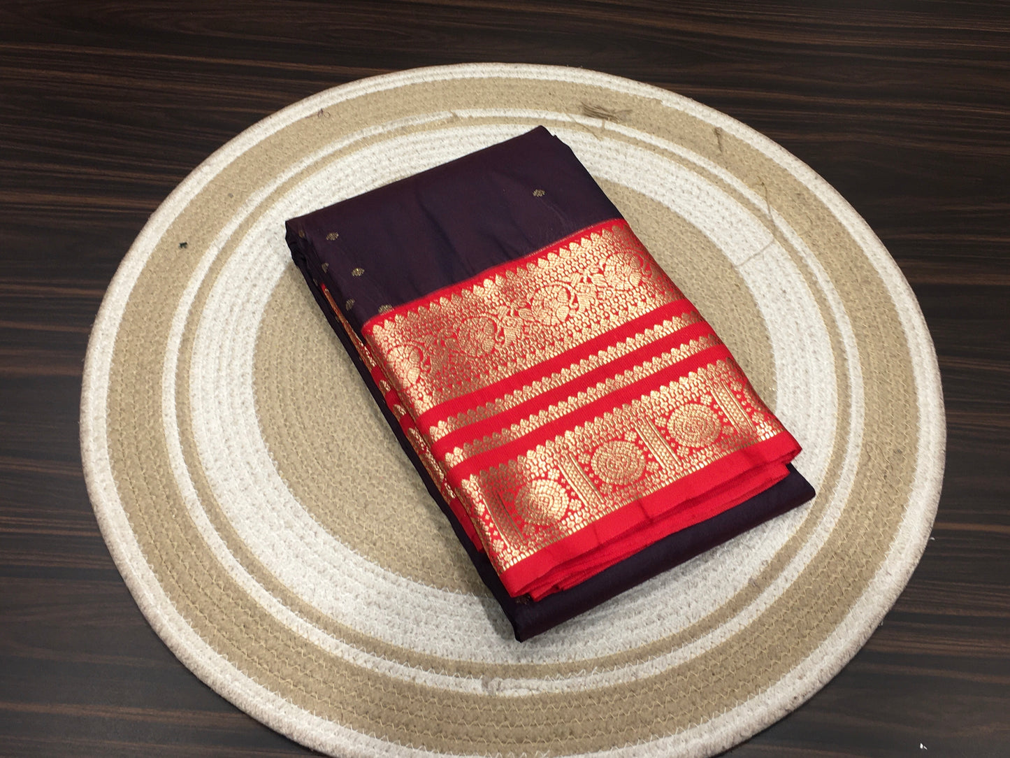 Semi Kanchipuram silk