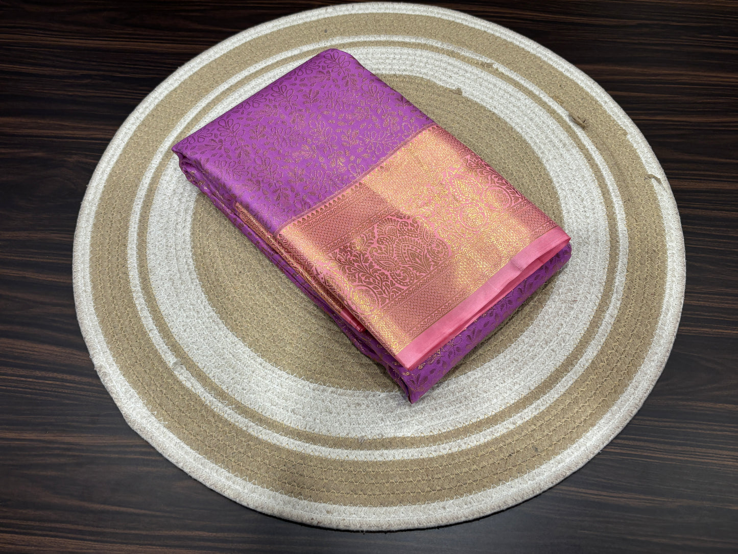 Semi Kanchipuram silk