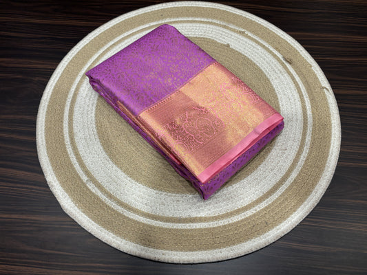 Semi Kanchipuram silk