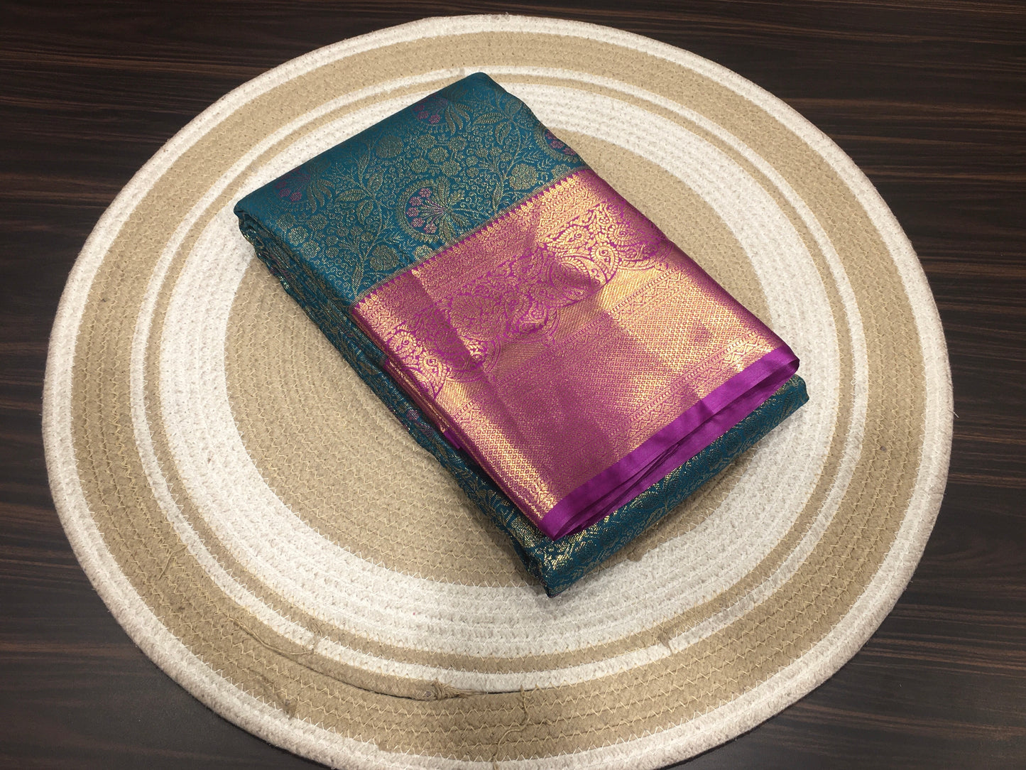 Semi Kanchipuram silk