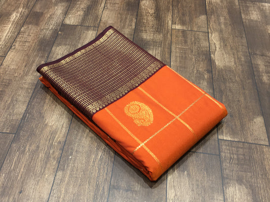 Semi Kanchipuram silk
