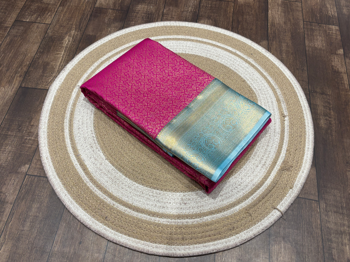 Semi Kanchipuram silk