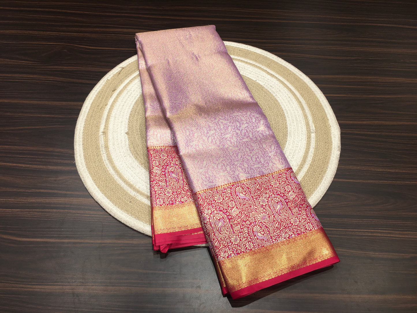 Semi Kanchipuram silk