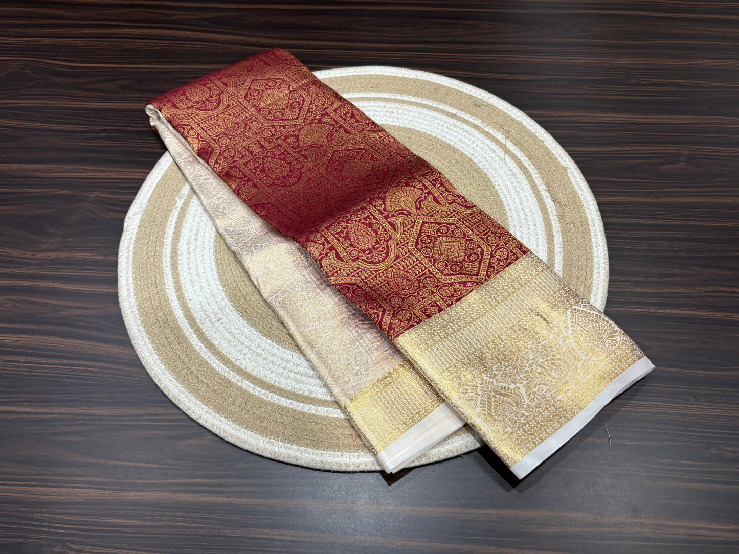Semi Kanchipuram silk