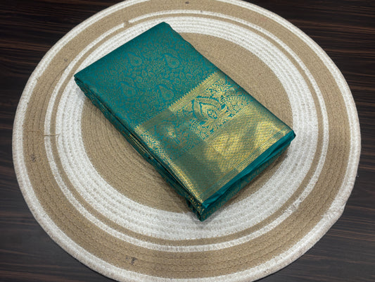Semi Kanchipuram silk