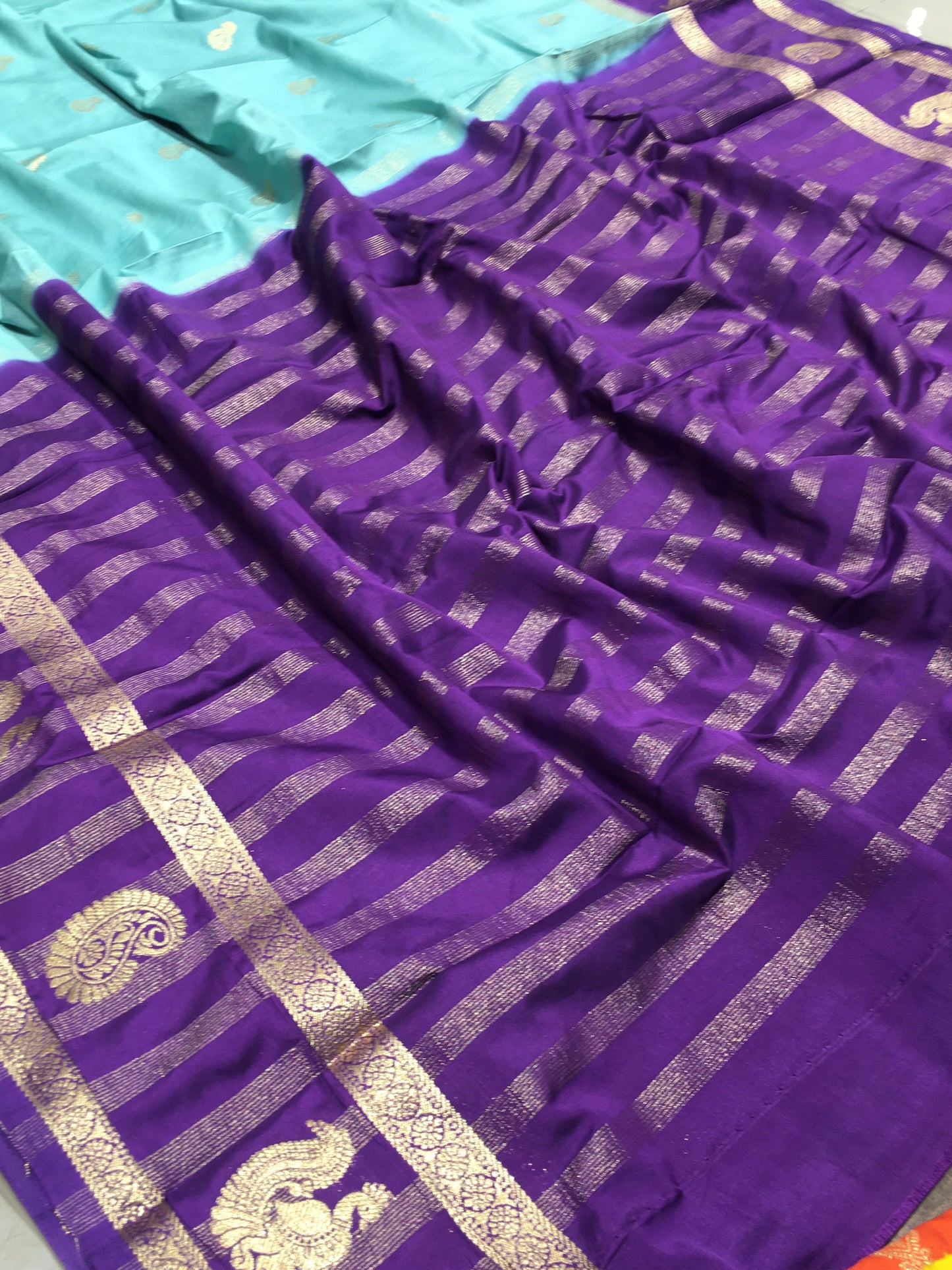 Semi Mysore crape