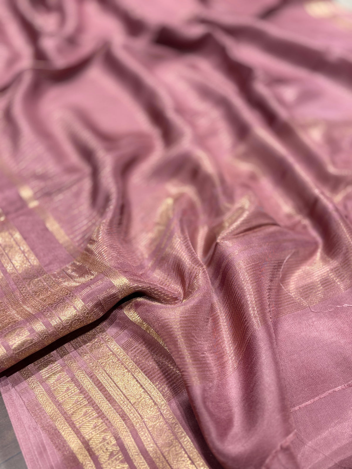 Semi Mysore Crape Silk