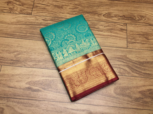 Semi Kanchipuram Silk