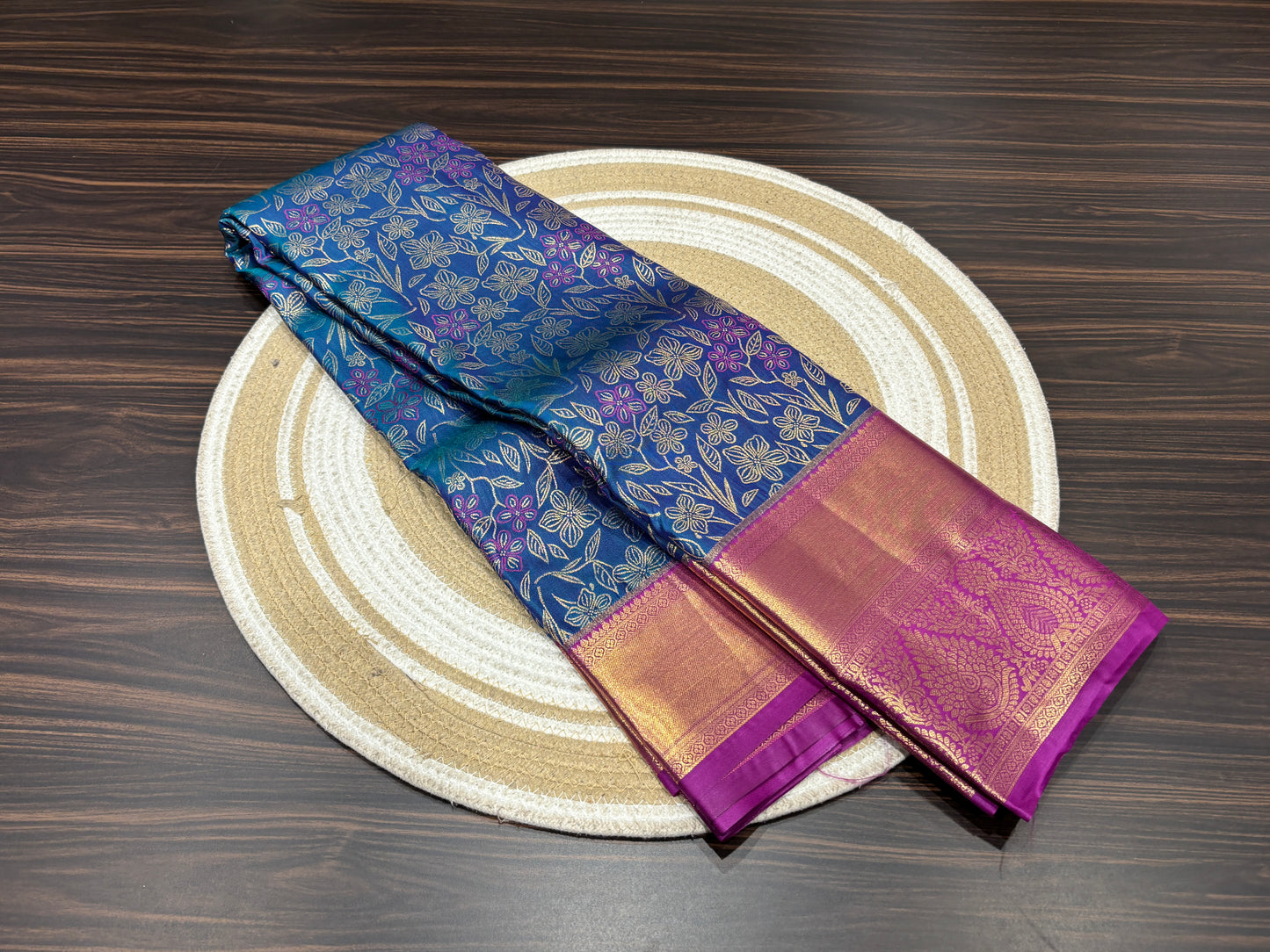 Semi Kanchipuram silk