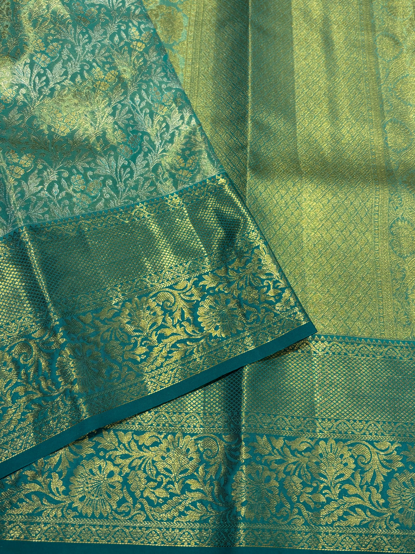 Pure Kanchipuram Broced Silk