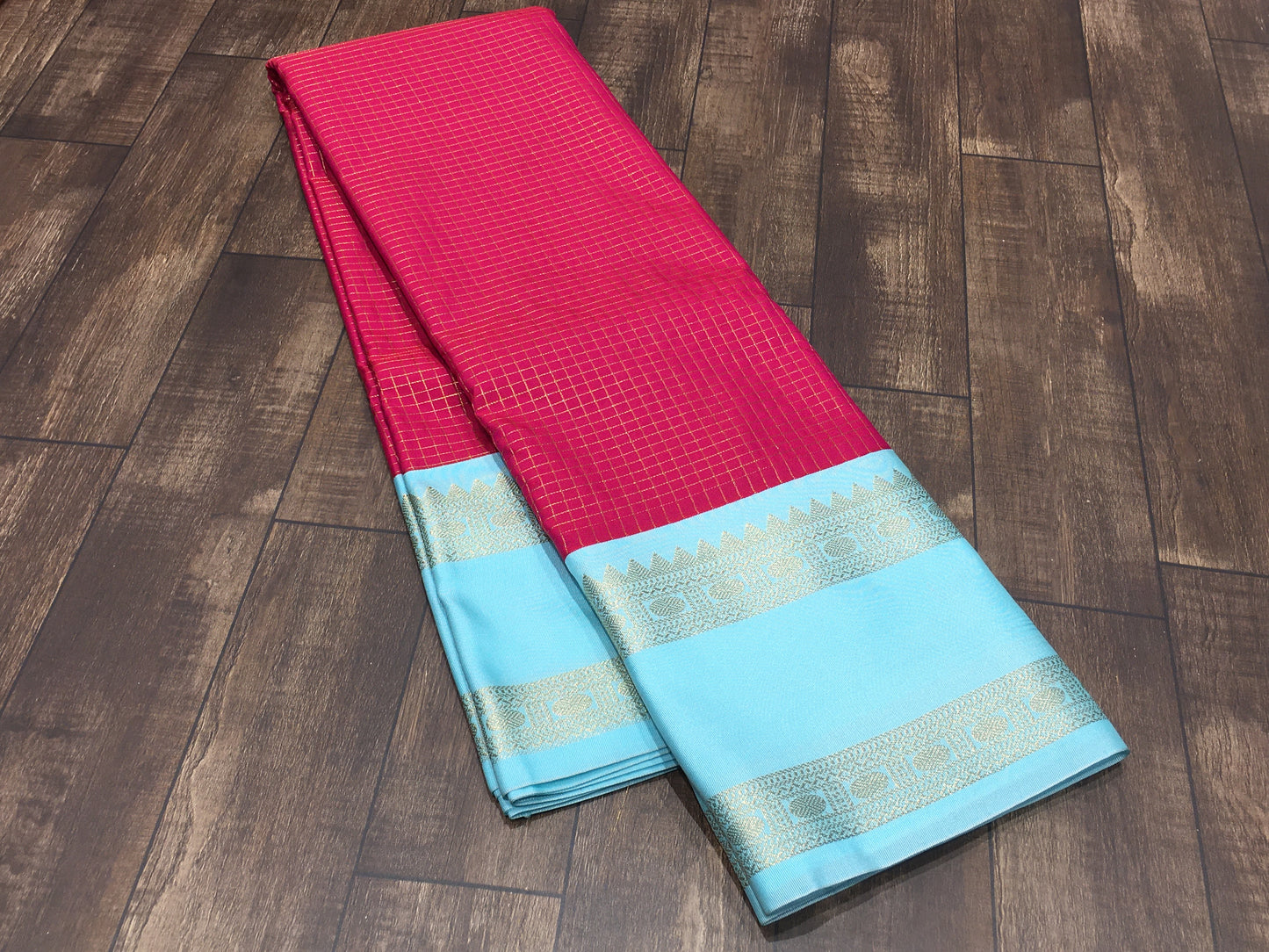 Semi Kanchipuram silk