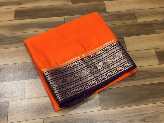 Semi Mysore crape silk