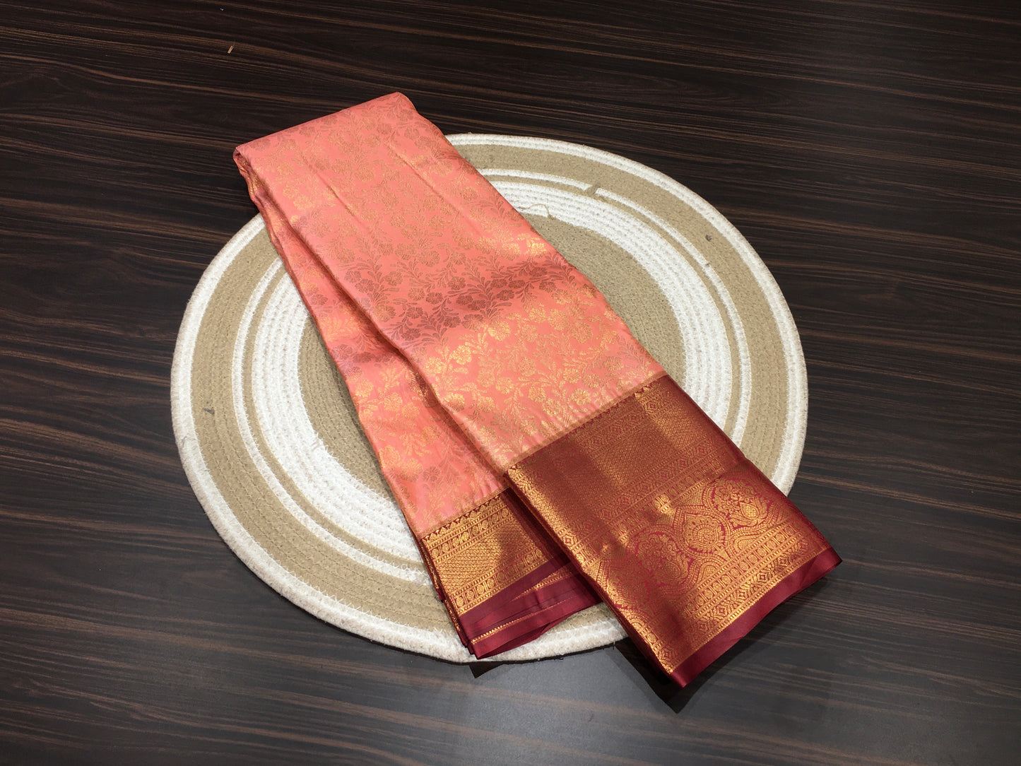 Semi Kanchipuram silk