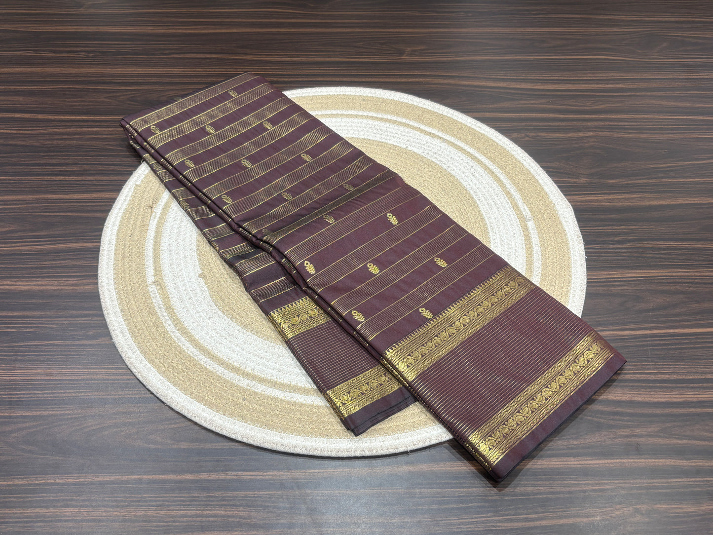 Semi Kanchipuram silk