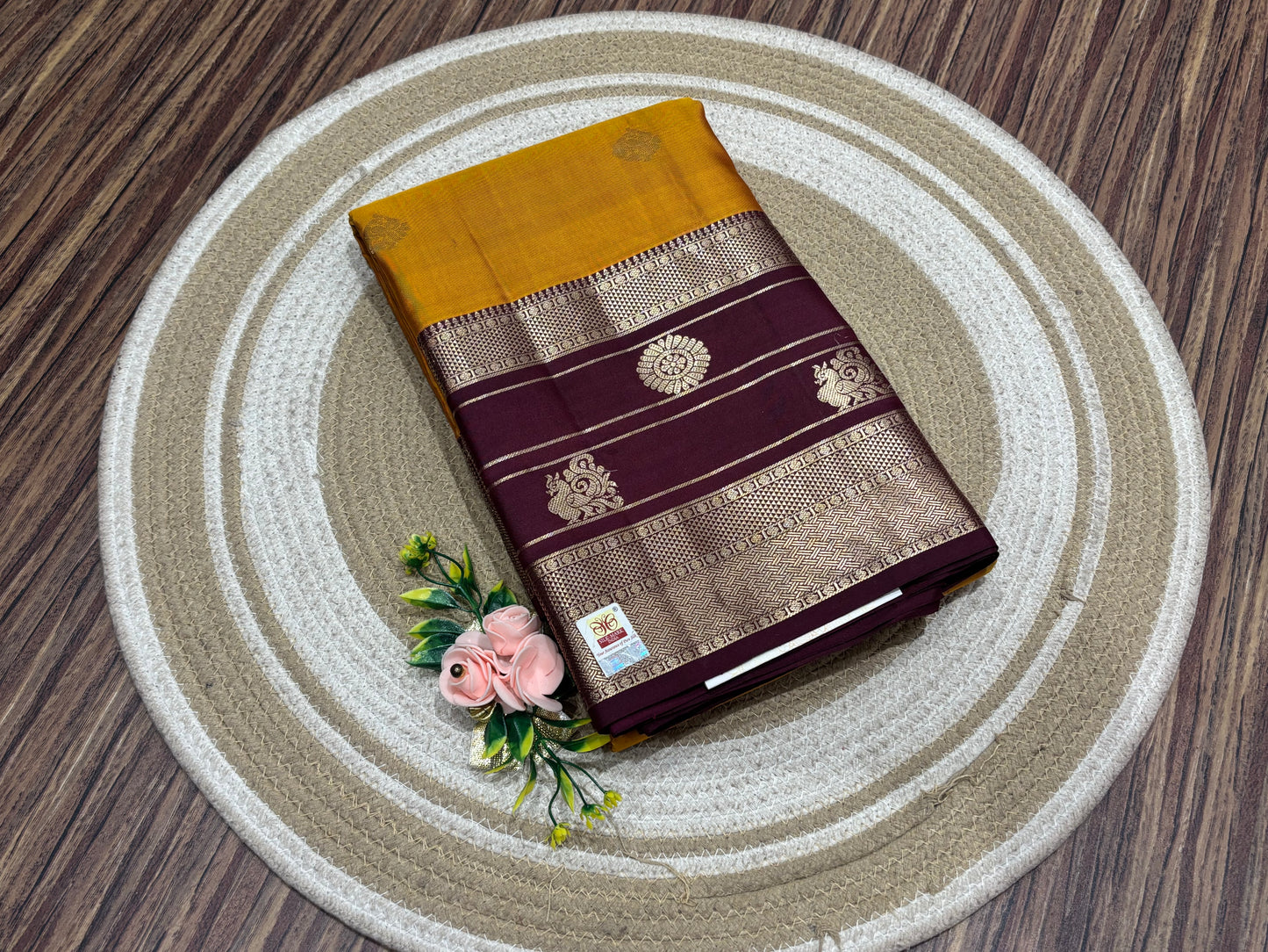 Pure Kanchipuram silk