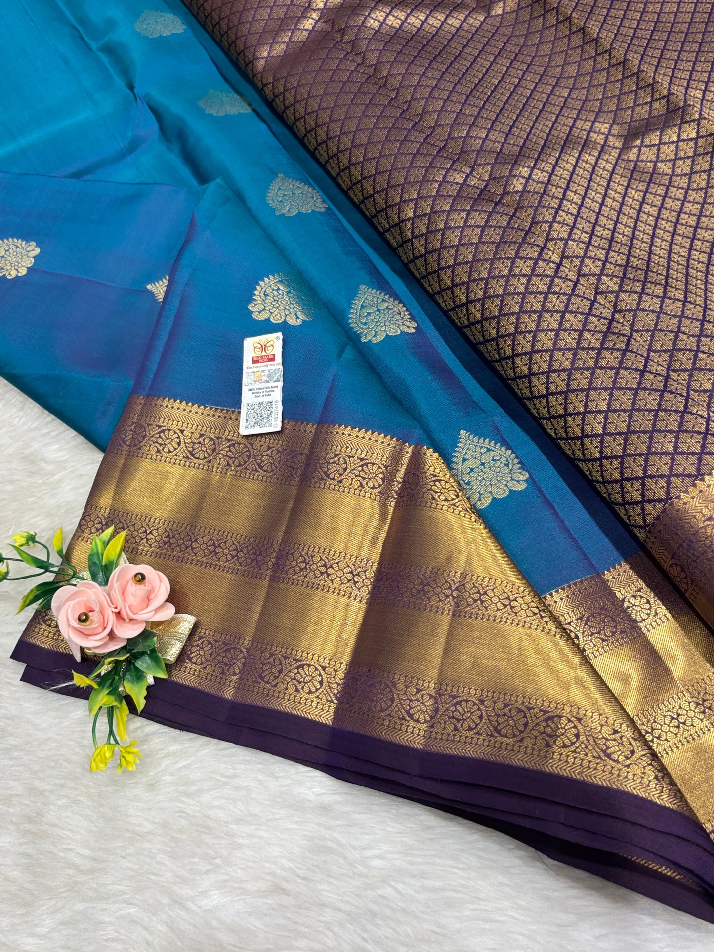 Pure Kanchipuram silk