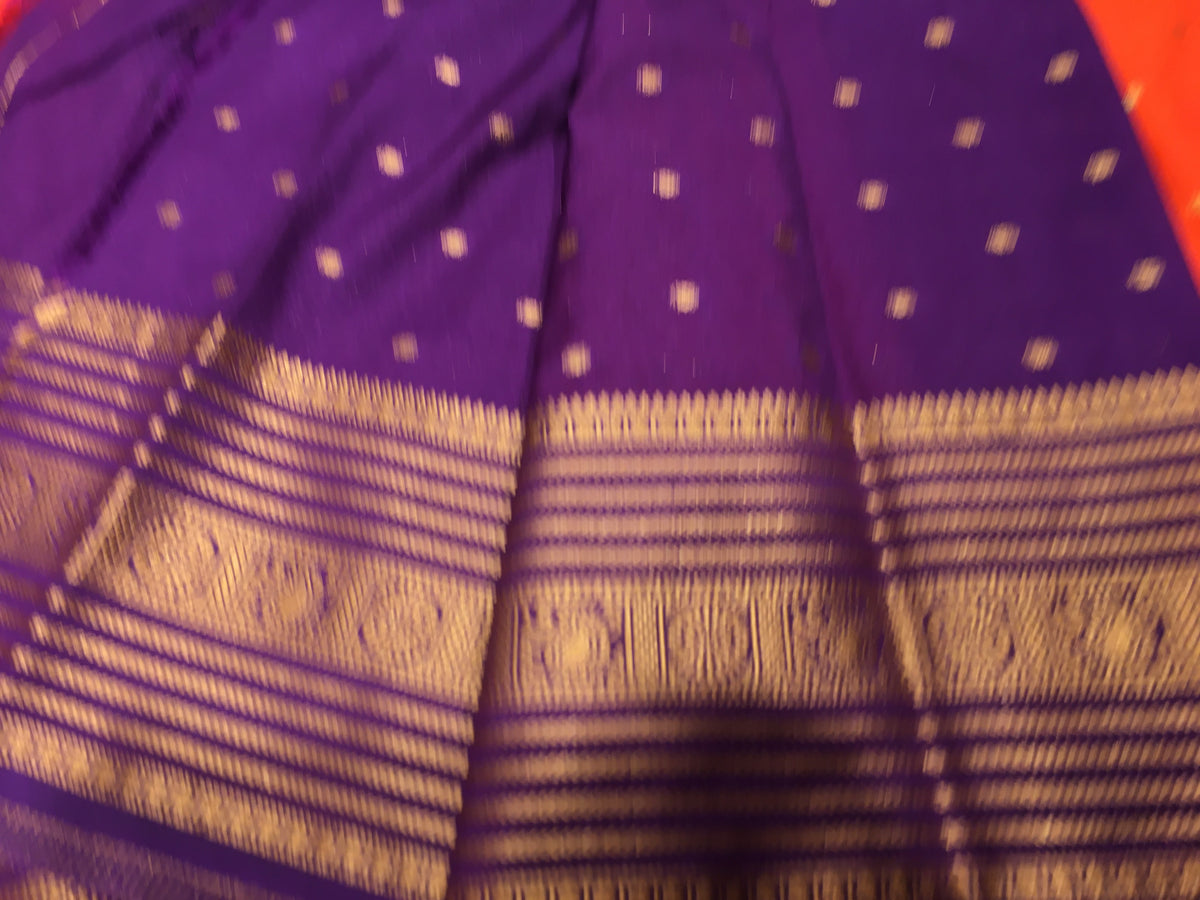 Semi Mysore Crape Silk