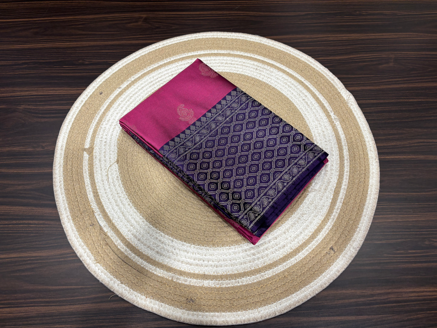 Semi Kanchipuram silk