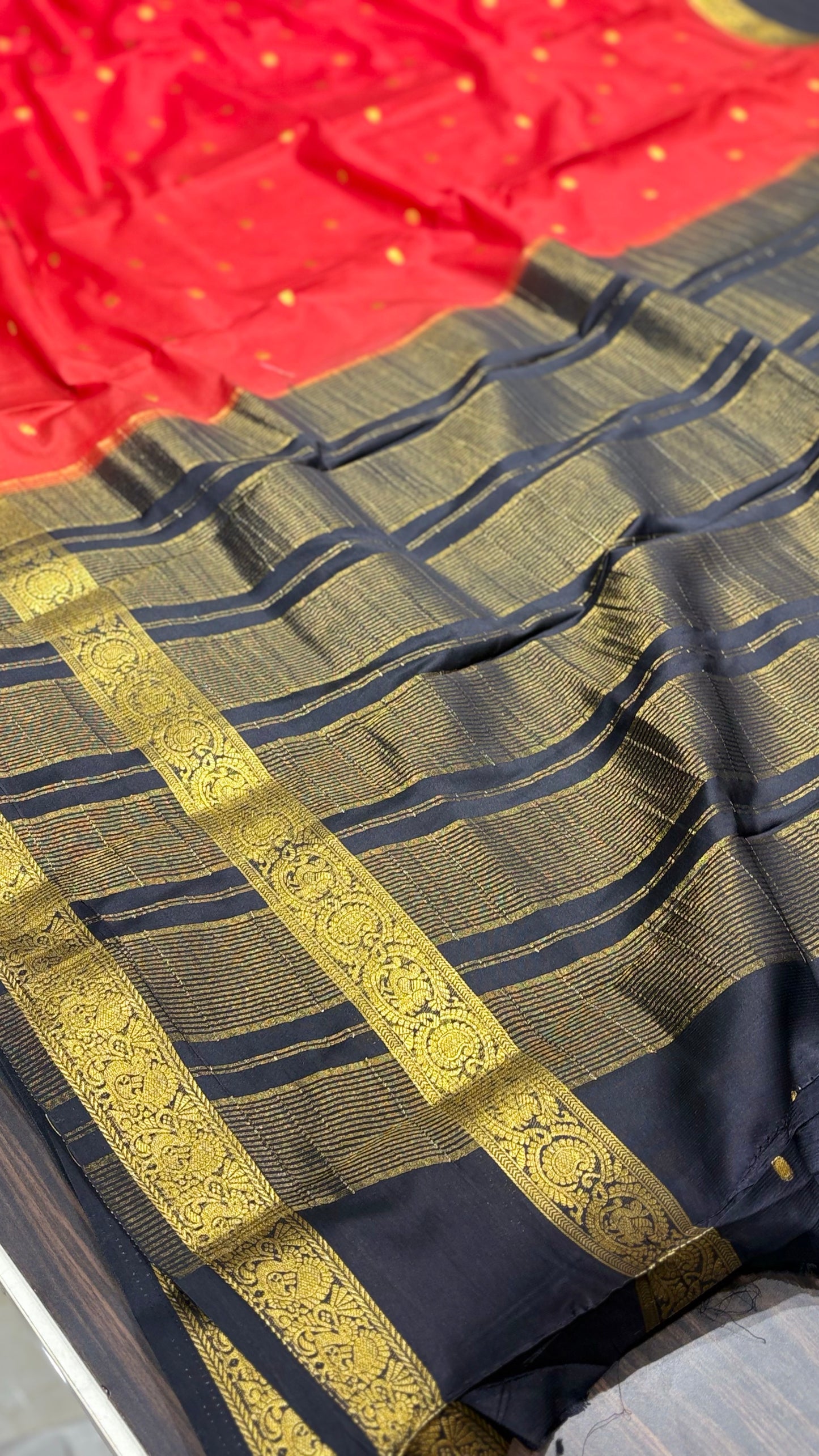 Semi Mysore crape