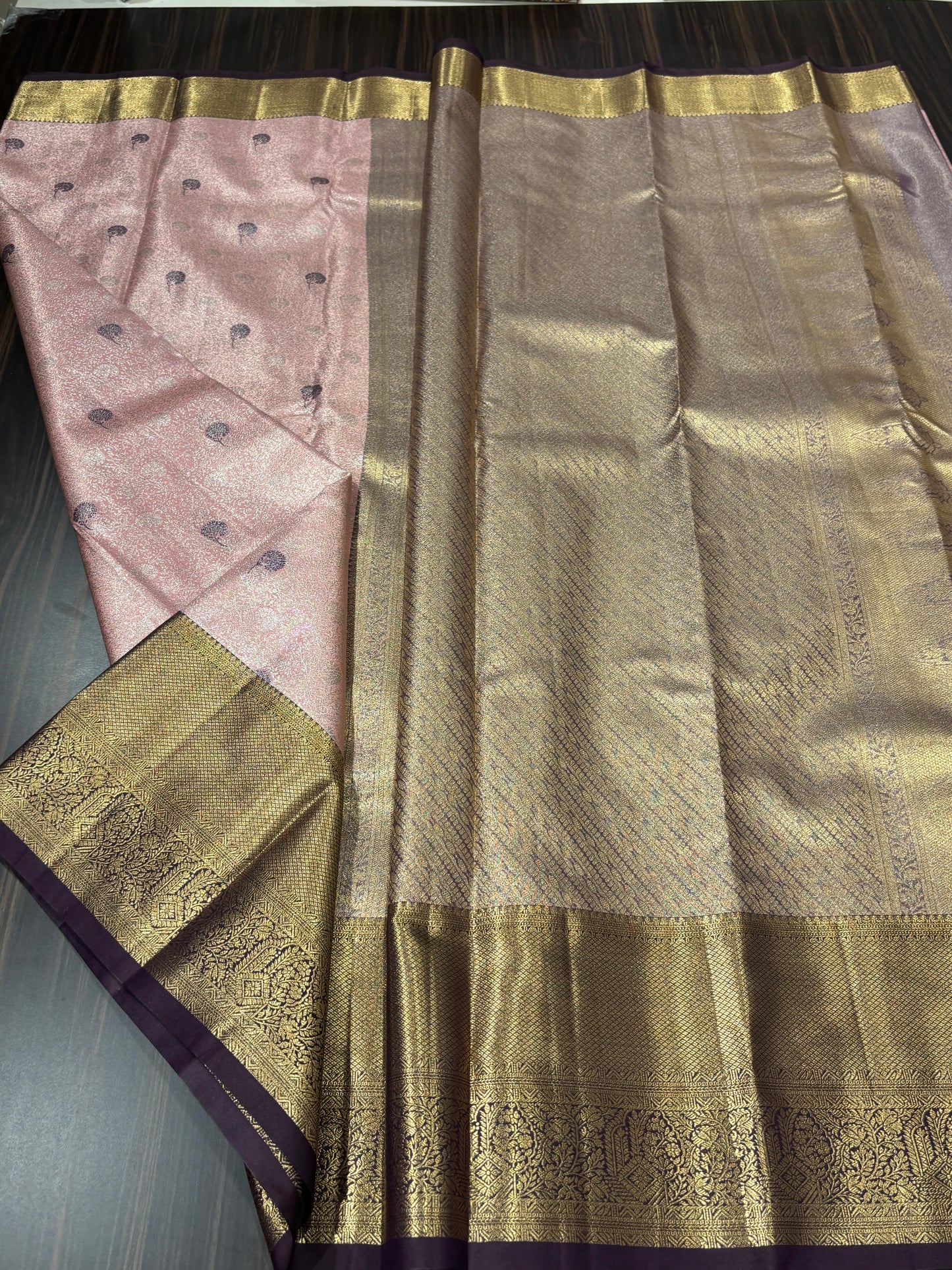 Semi Kanchipuram silk