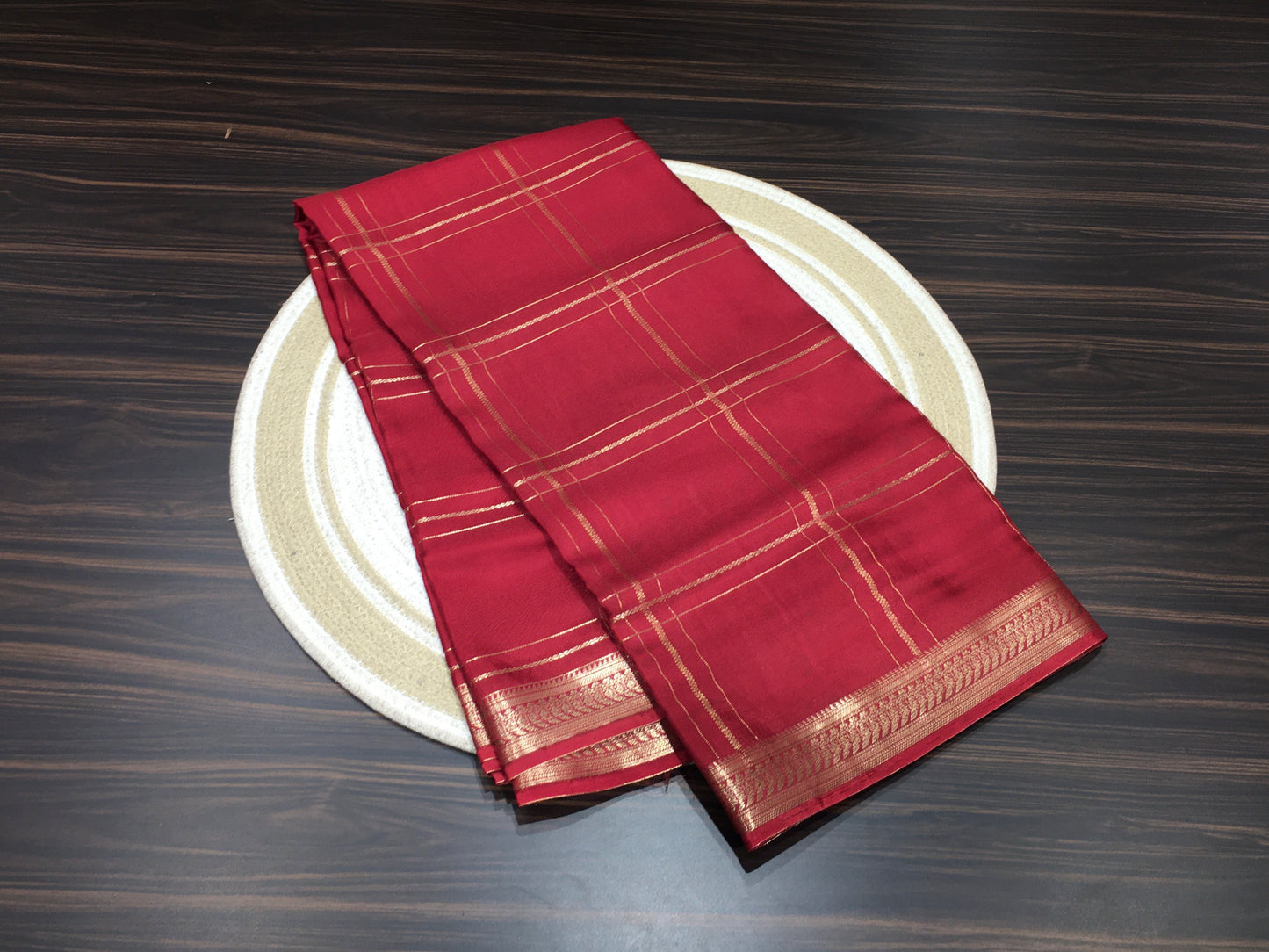 Semi Mysore Crape Silk