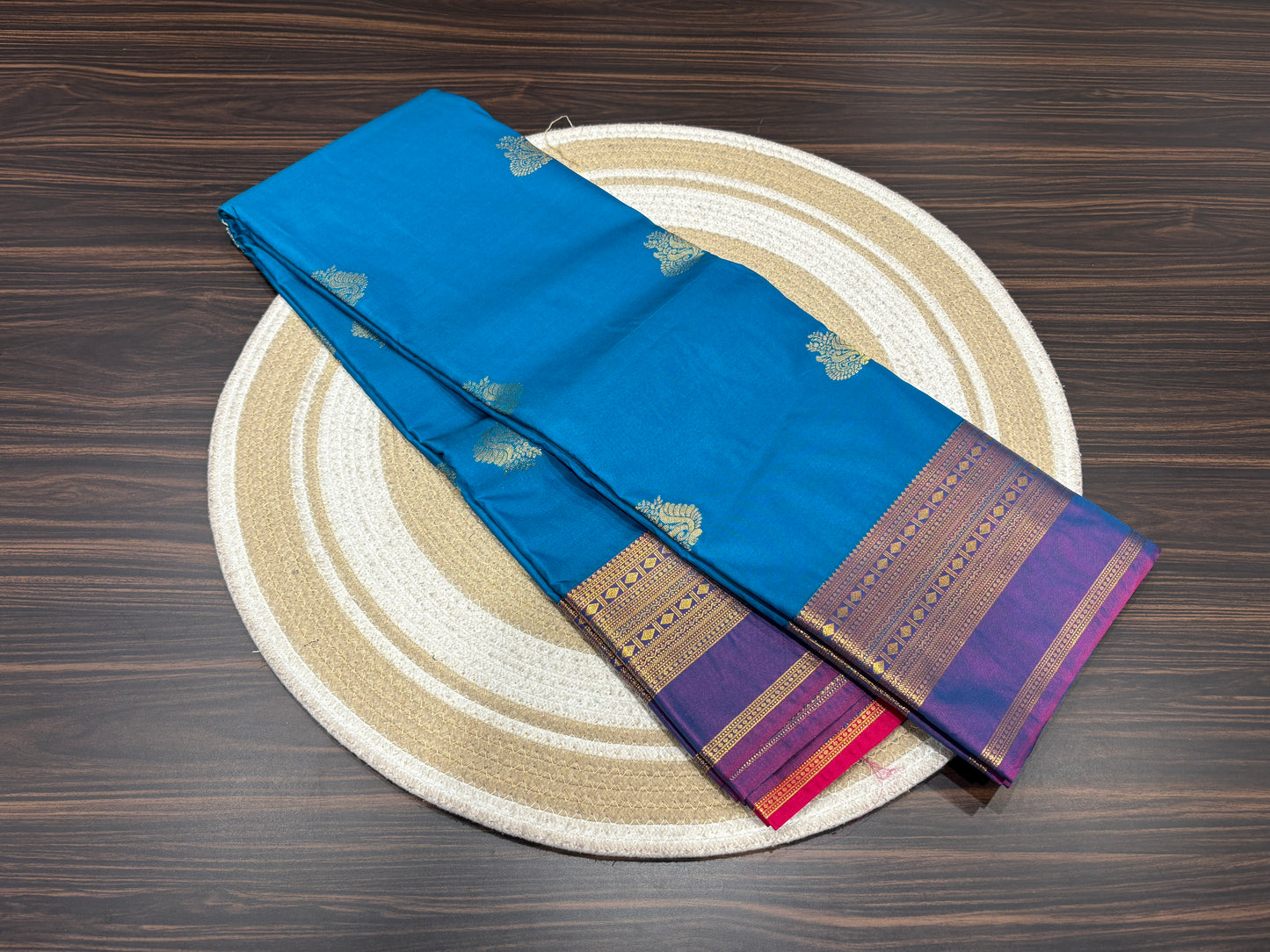 Semi Kanchipuram silk