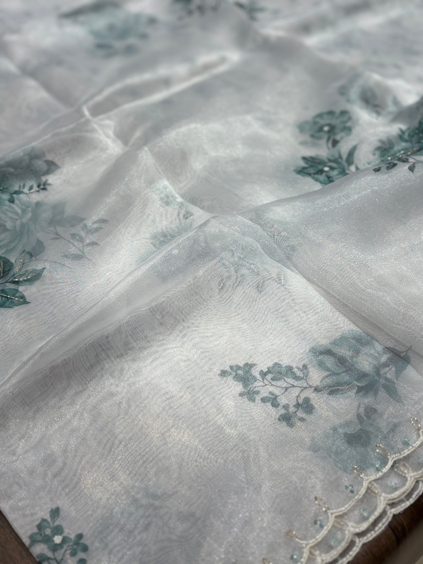 Organza saree