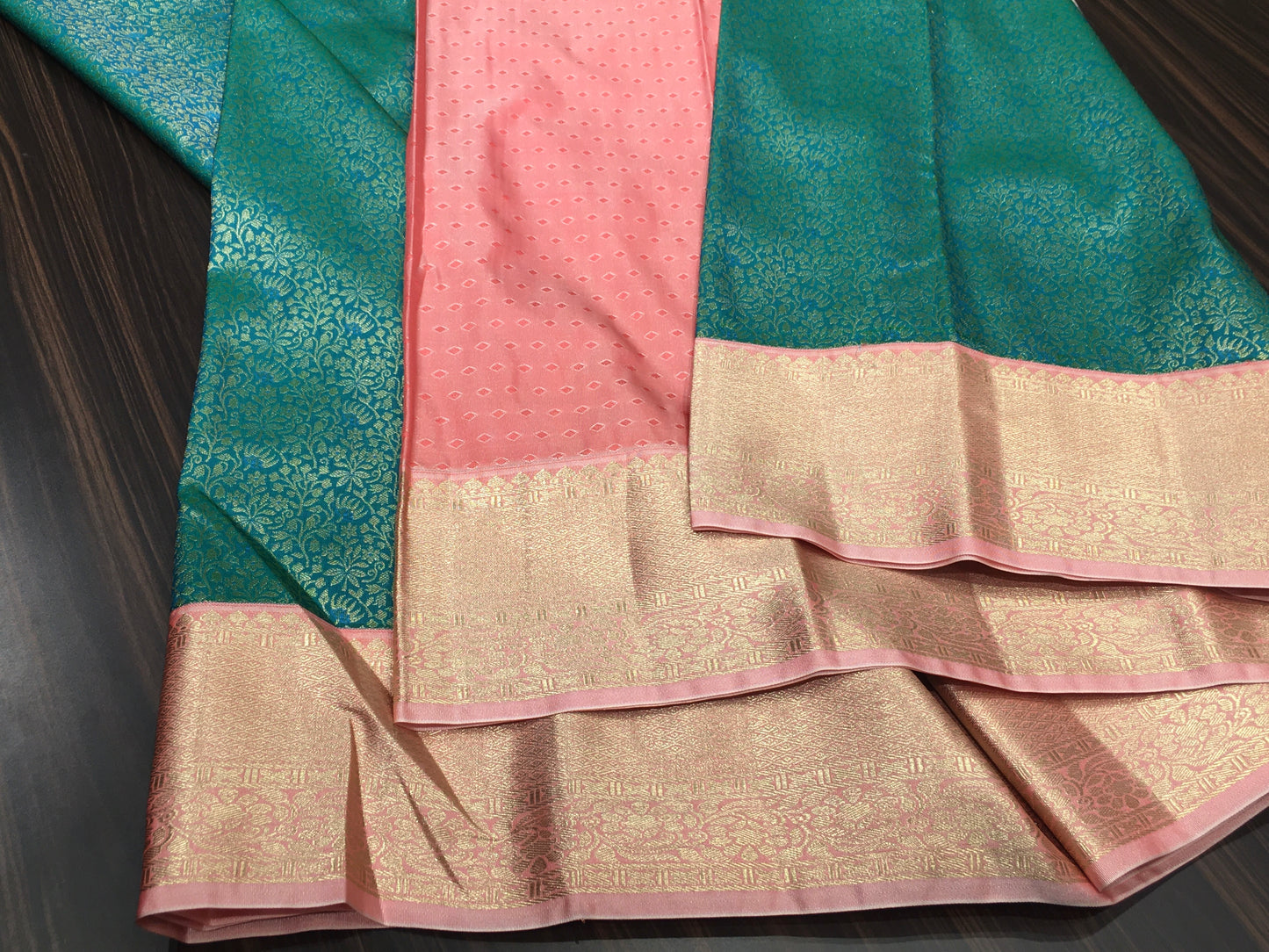 Semi Kanchipuram silk