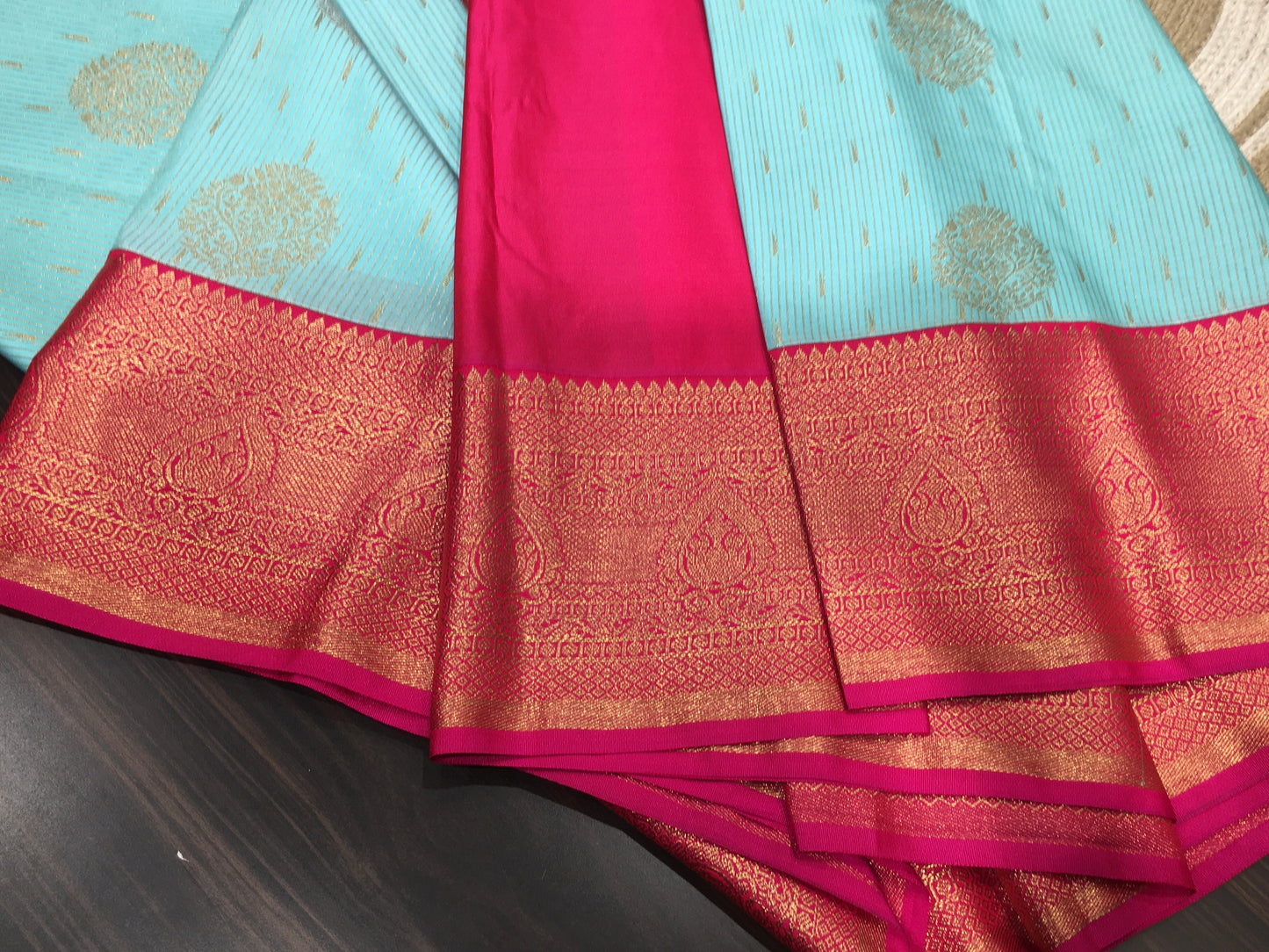 Semi Kanchipuram silk