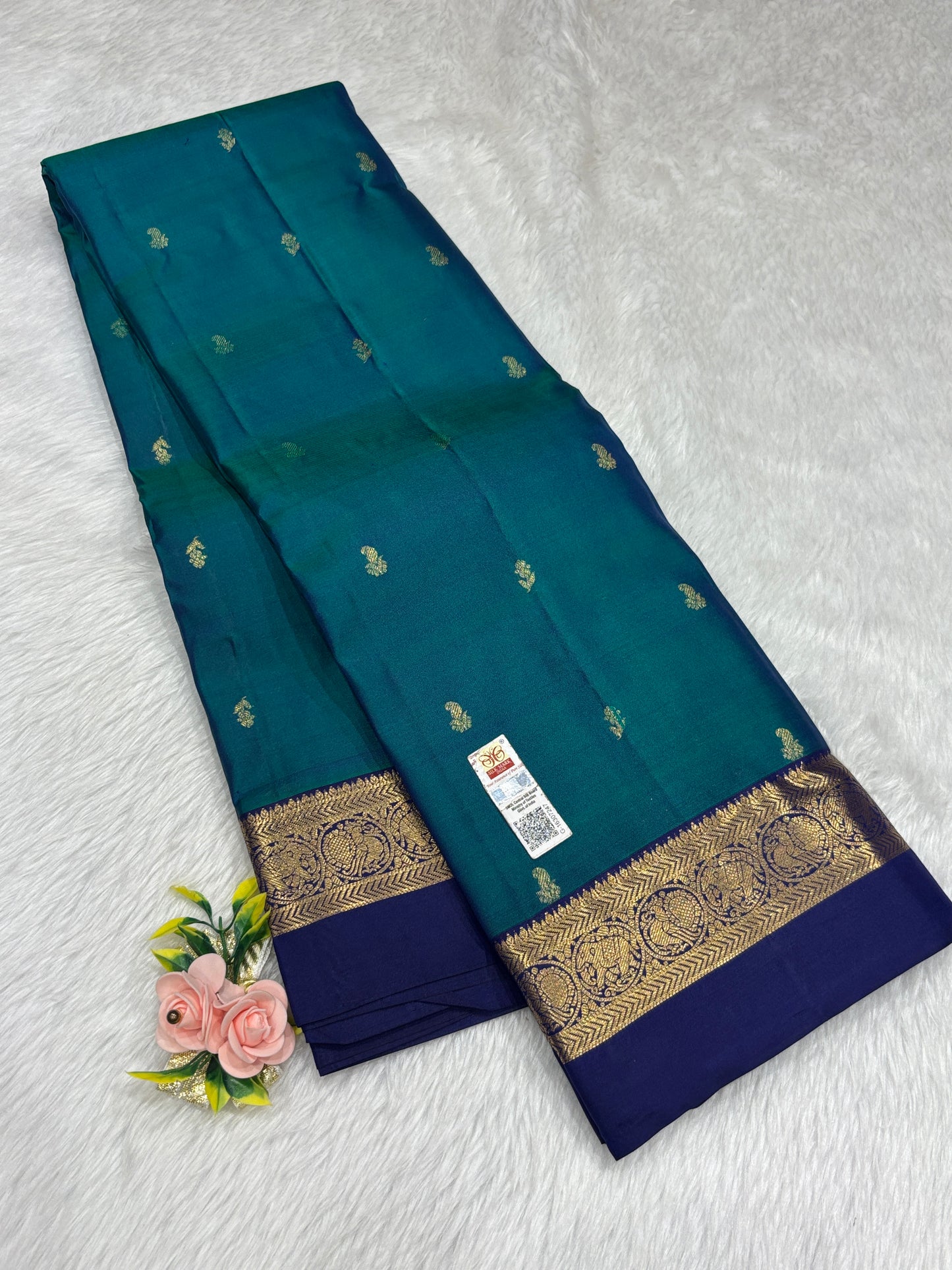 Pure Kanchipuram silk