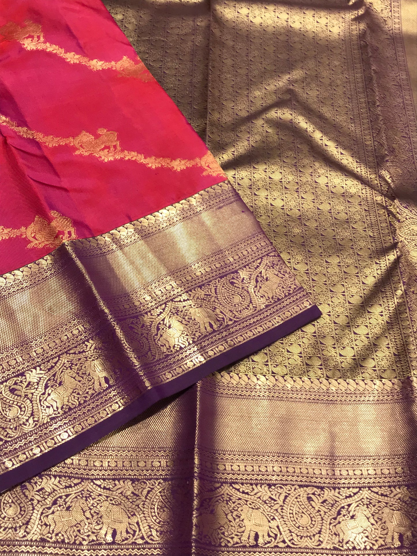 Pure Kanchipuram silk