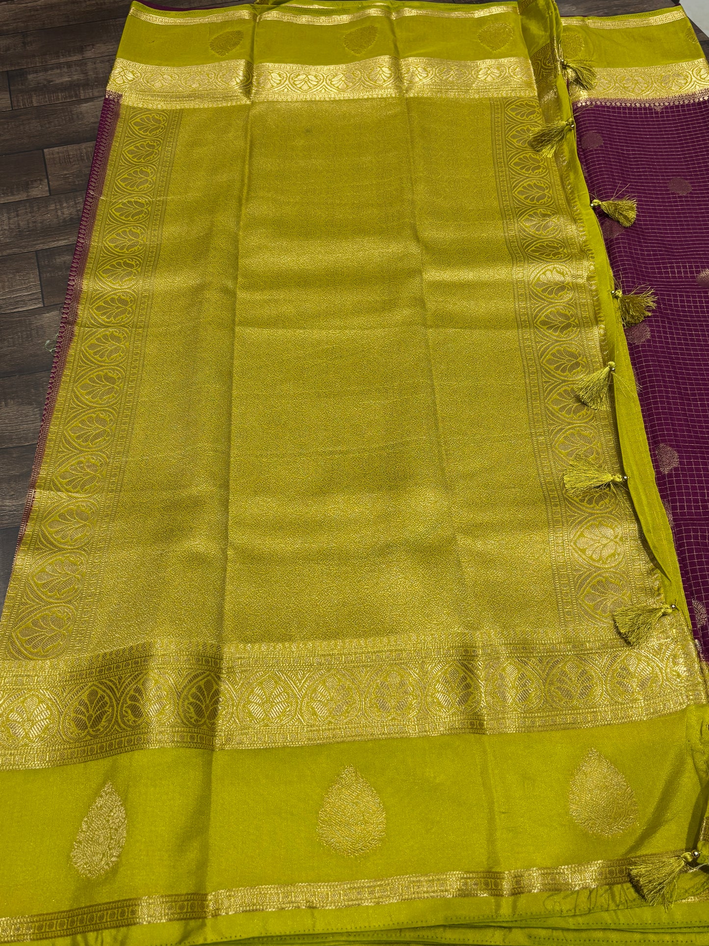 Semi Mysore crape