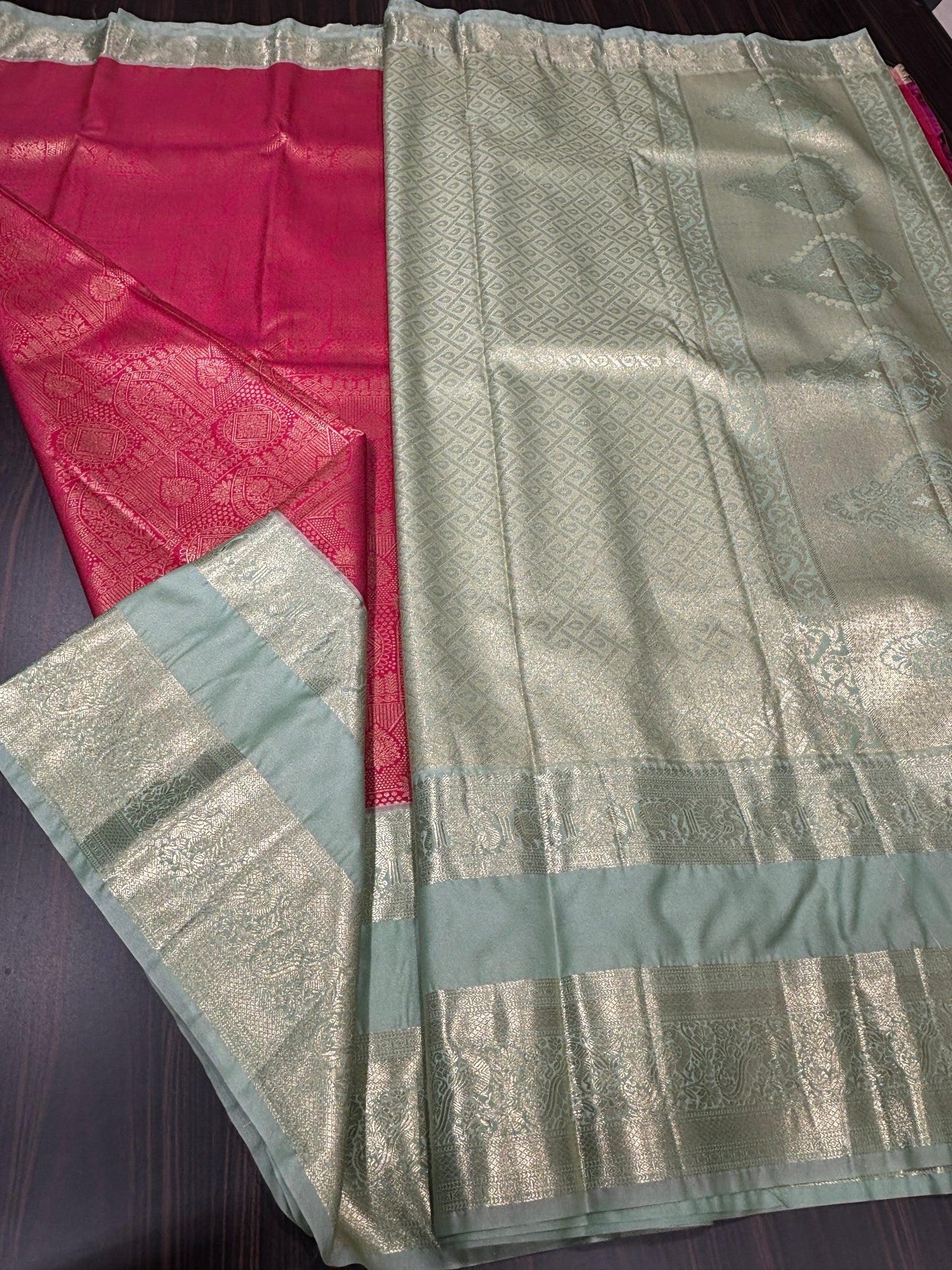 Semi Kanchipuram silk