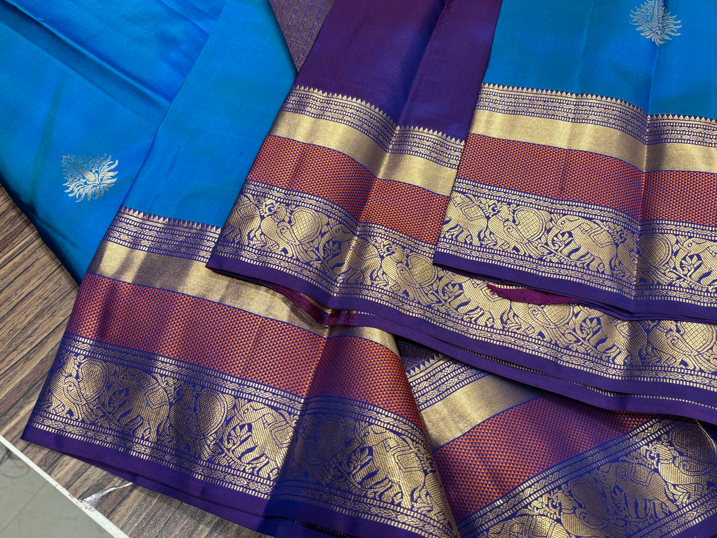Pure Kanchipuram silk