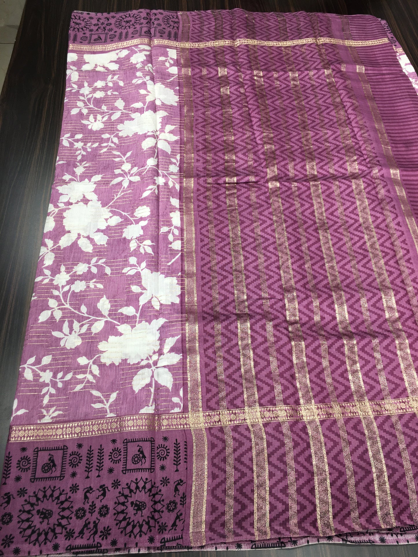 Butter Crape Saree
