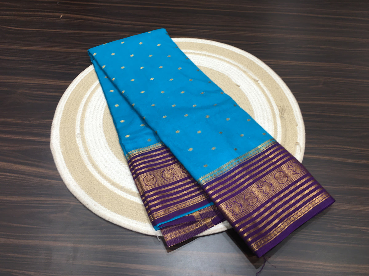 Semi Mysore Crape Silk