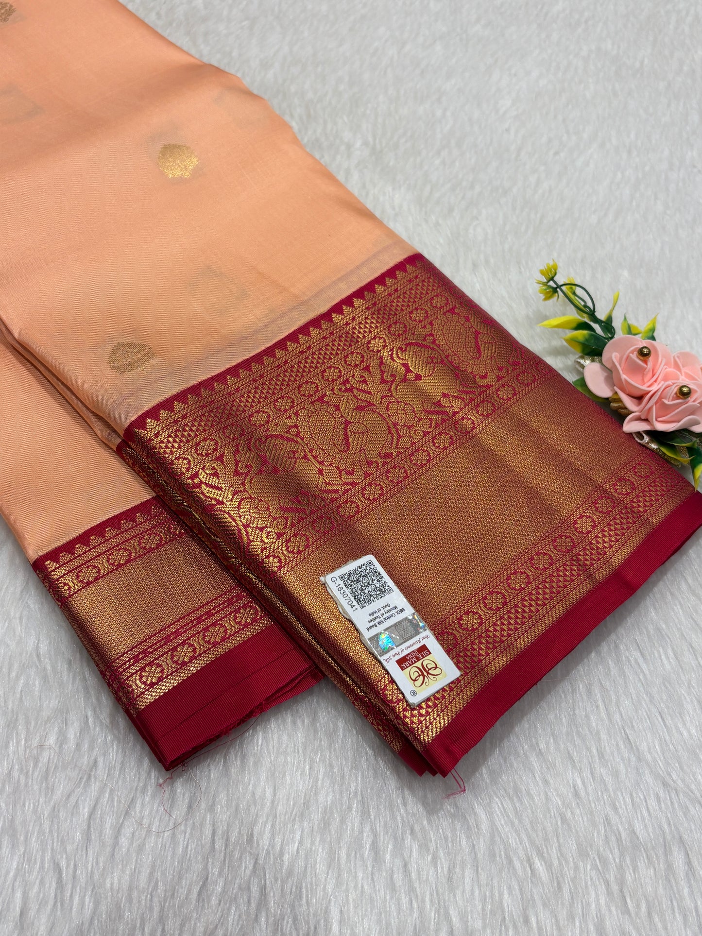Pure Kanchipuram silk