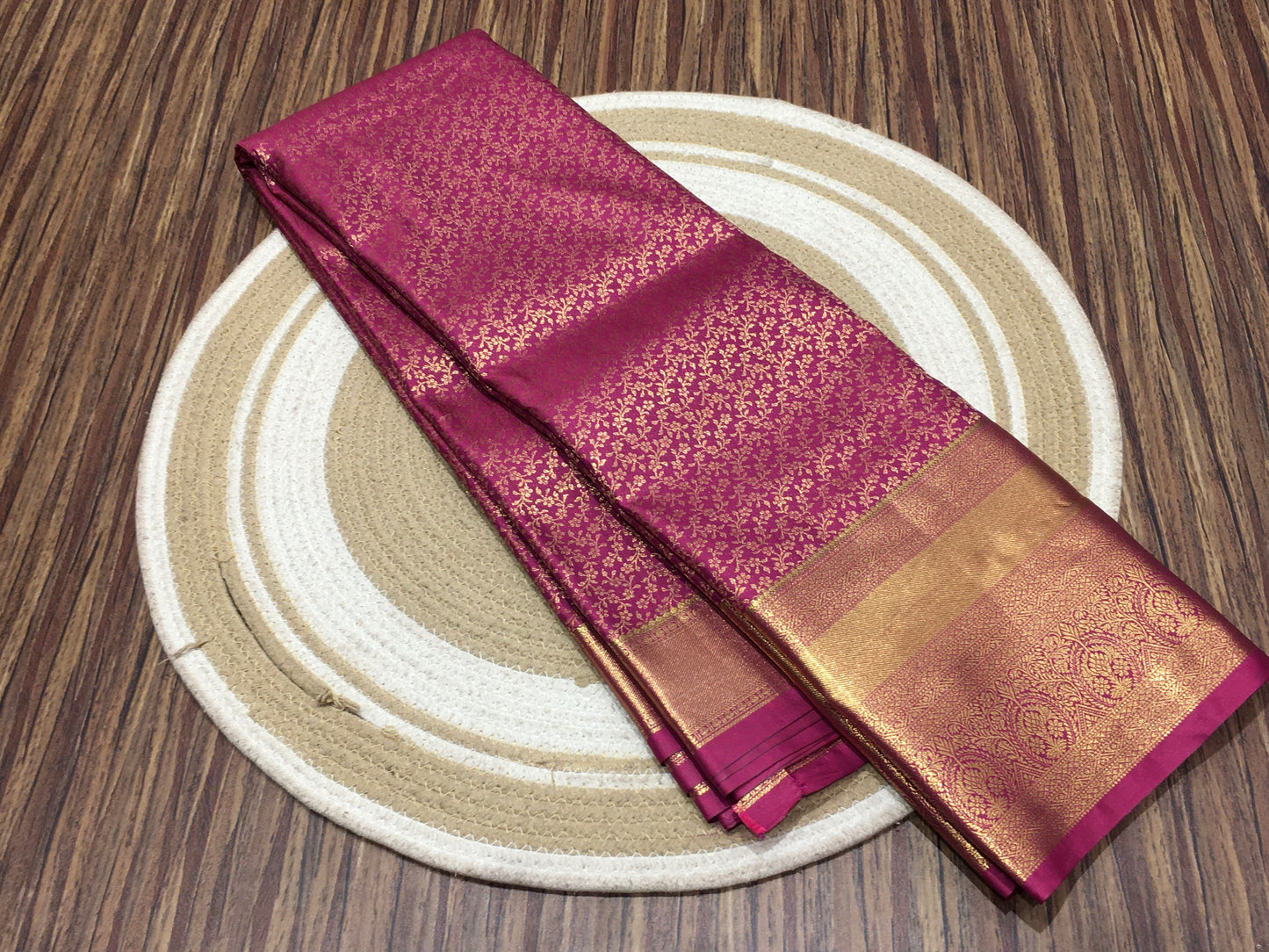 Semi Kanchipuram silk