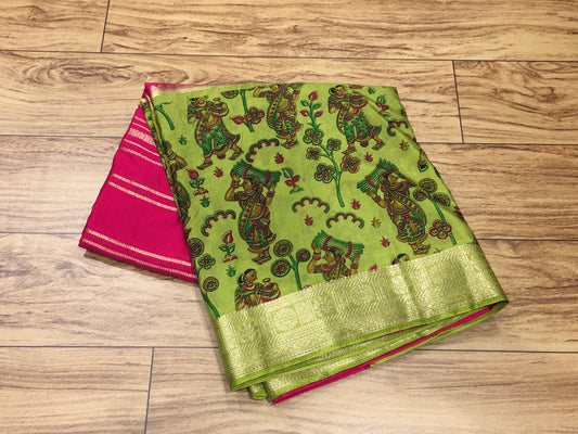 Semi Mysore Crape Silk