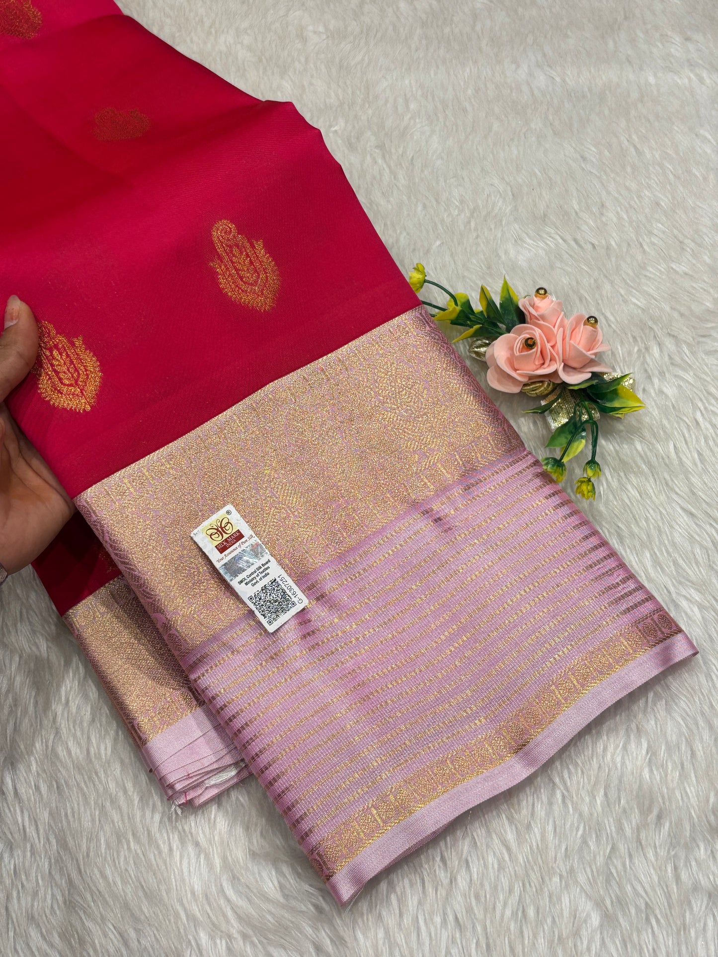 Pure Kanchipuram silk