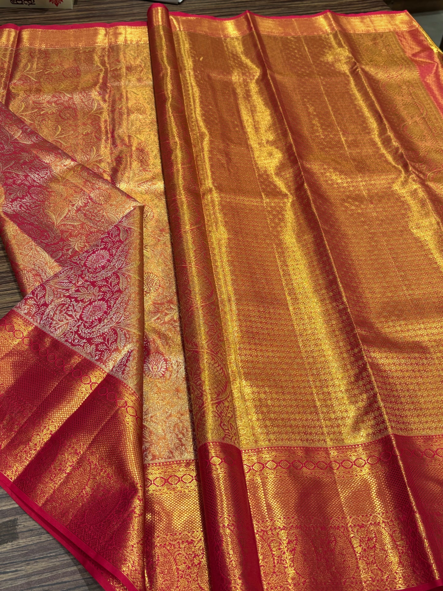Pure Kanchipuram Broced Silk