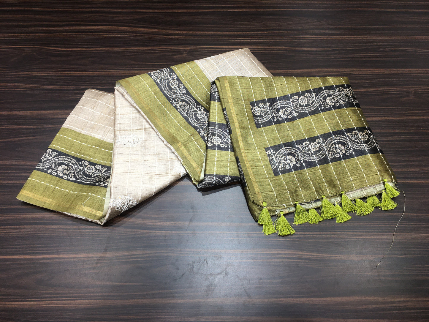 Fancy cotton saree