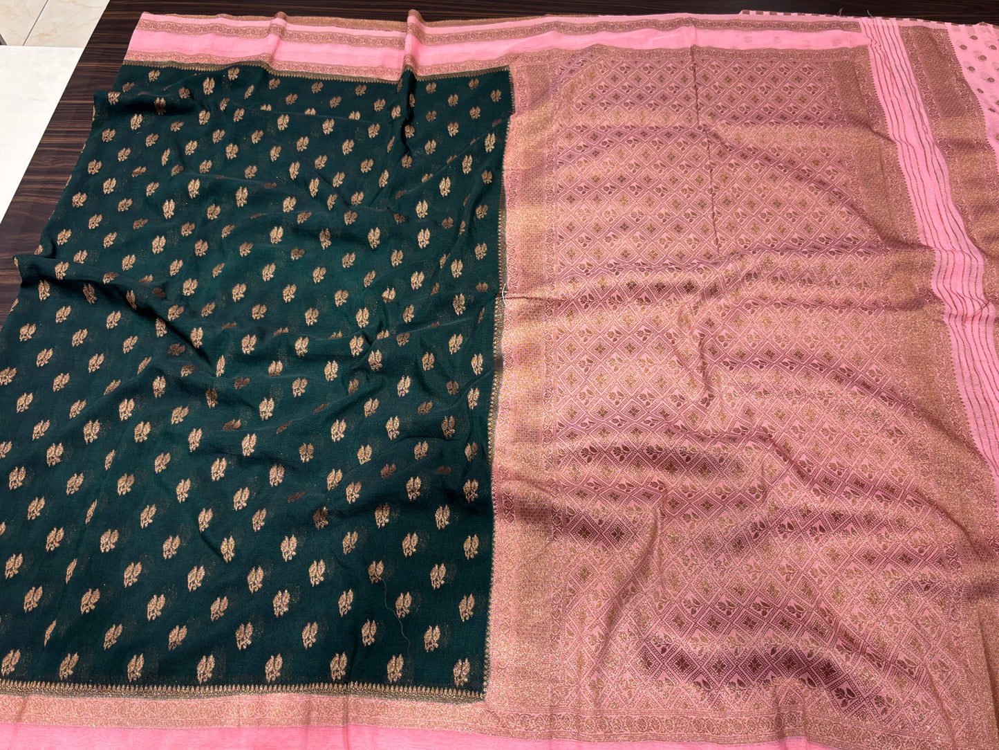 Chiffon georgette saree