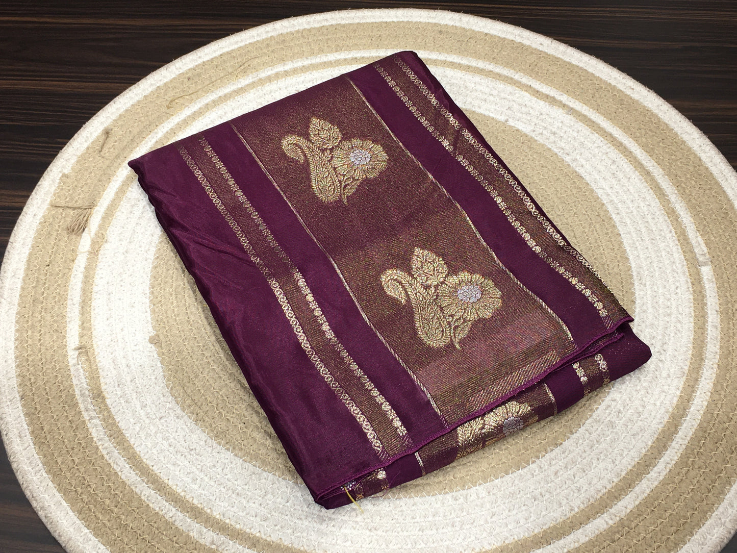 Satin crape