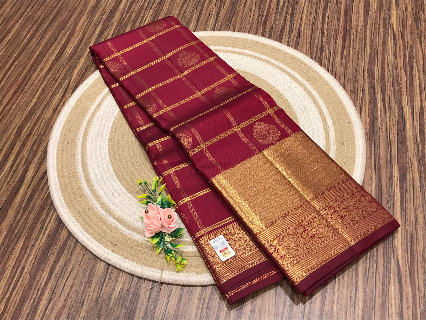 Pure Kanchipuram silk