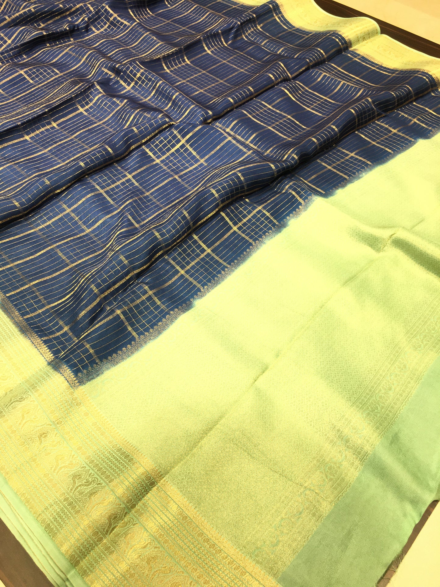 Semi Mysore Crape Silk