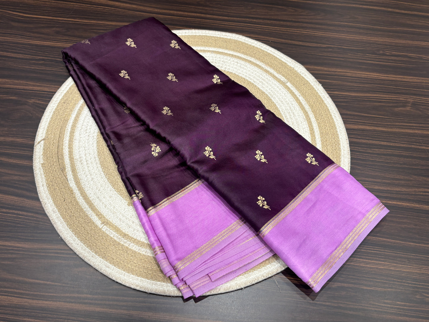 Soft crape saree